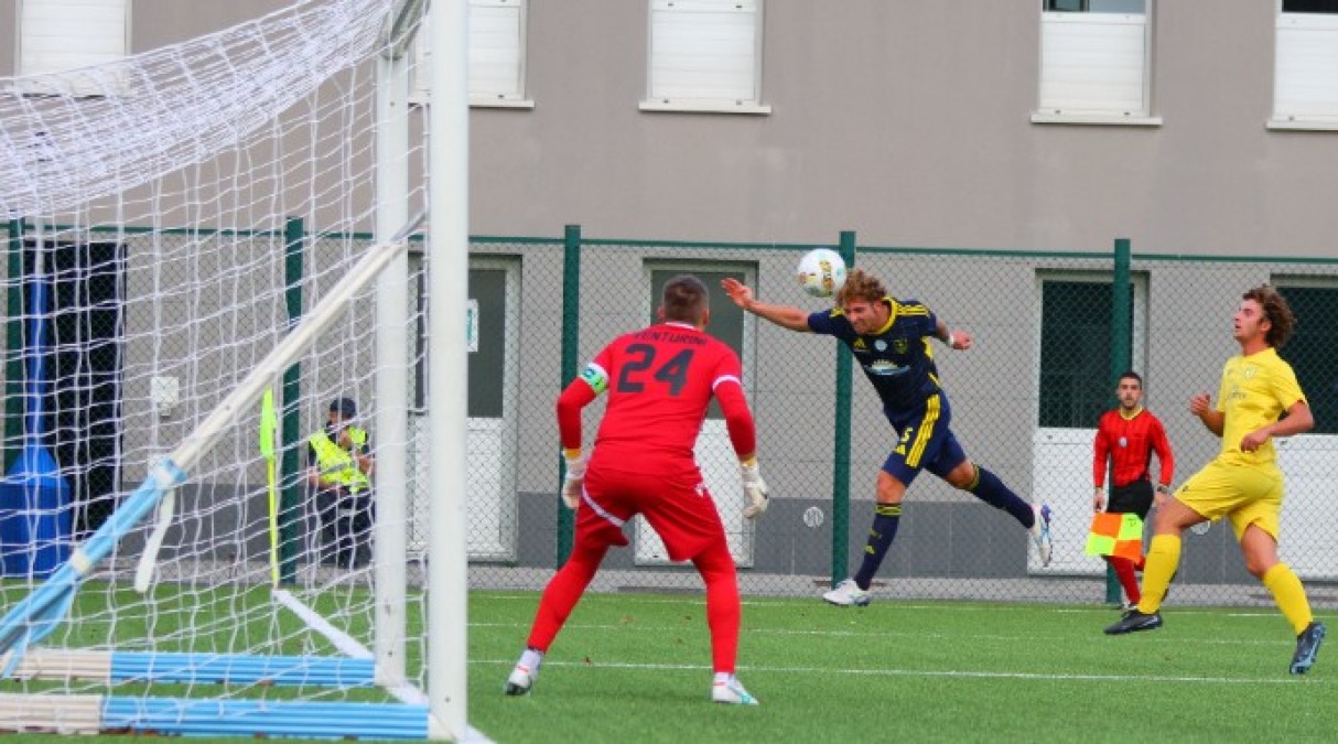 Folgore al comando da sola: battuta la Libertas 2-1 - Un attacco La Fiorita (foto Fsgc/Novelli)