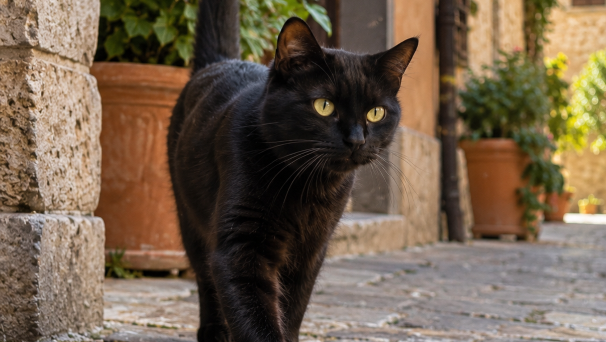 A Verucchio misteriose scomparse di gatti. Donna denuncia: "Trovata testa mozzata. Tante sparizioni" - Immagine elaborata con ChatGpt