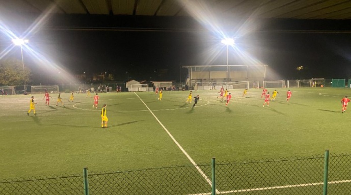 Coppa Italia, il Gabicce Gradara approda ai quarti - Una fase del match 
