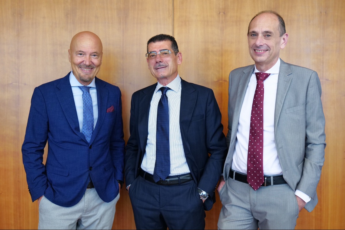IEG compie dieci anni: dalla fusione tra Rimini e Vicenza a un gruppo da 266 milioni di euro - Corrado Peraboni (AD IEG), Maurizio Ermeti (Presidente IEG), Carlo Costa (CCO IEG)