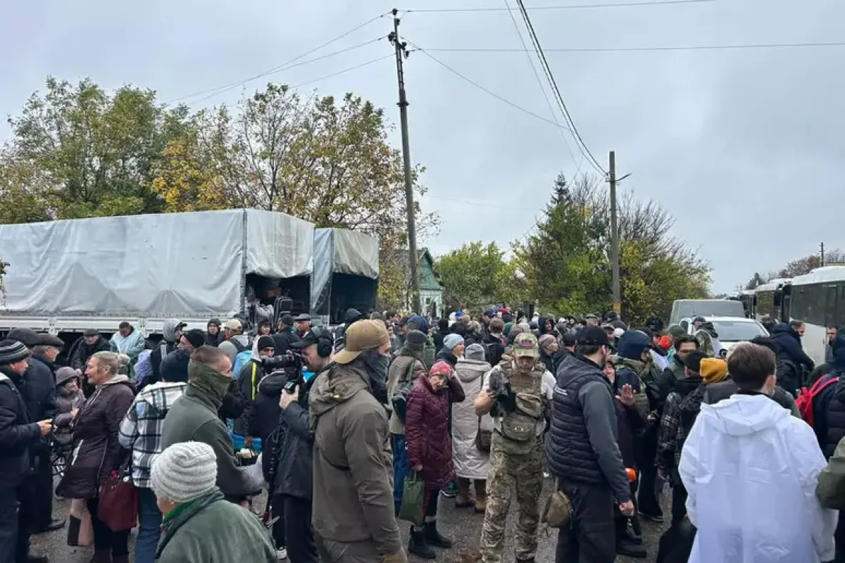 Tregua a Oleshky, i civili evacuati rientrano in Ucraina: l'annuncio di Zelensky - © Ansa