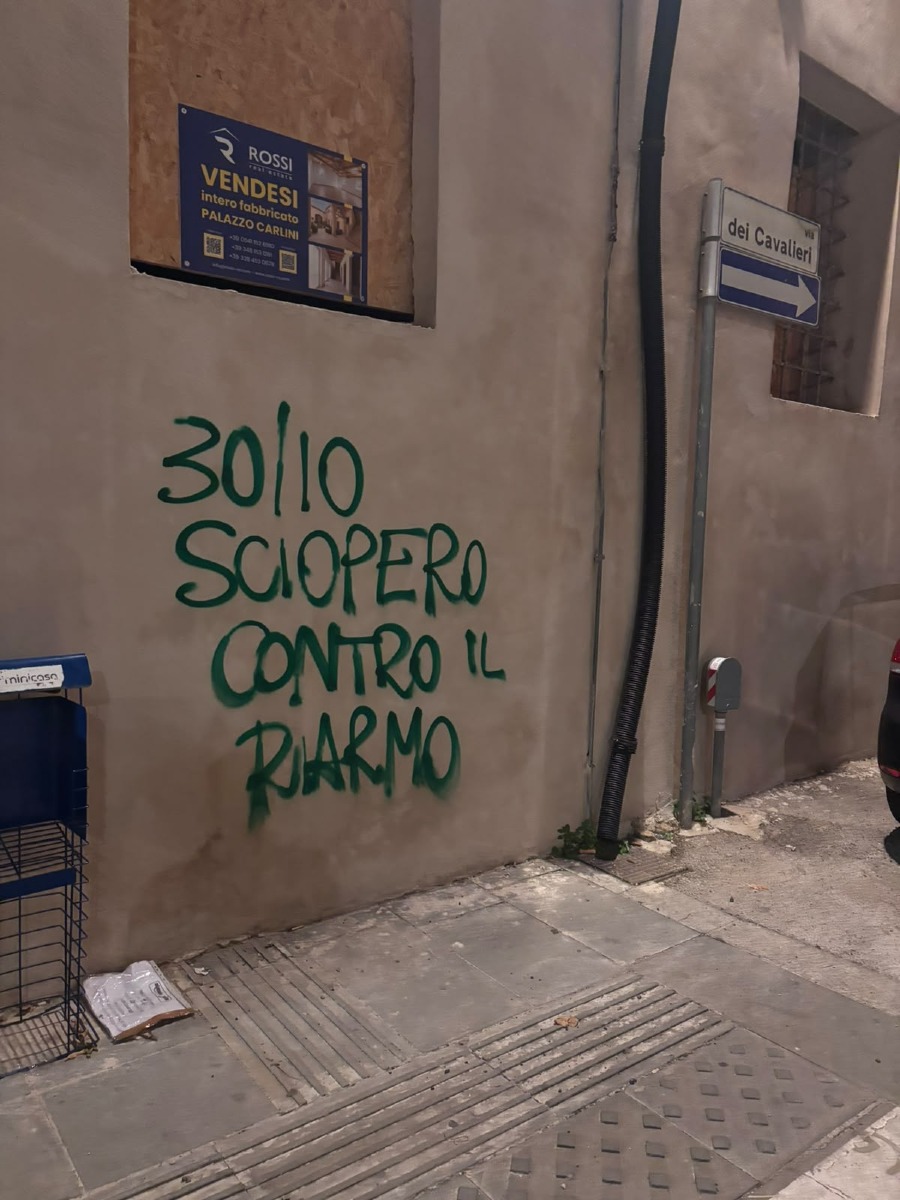 L'annuncio della mobilitazione
