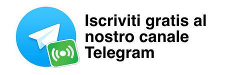 Seguici su Telegram